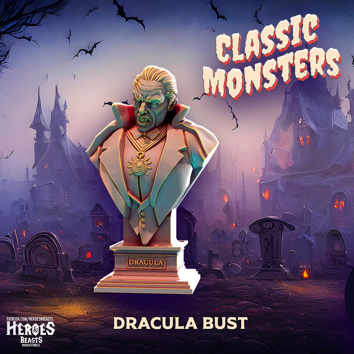 Dracula - Classic Monster Collection - Heroes and Beasts