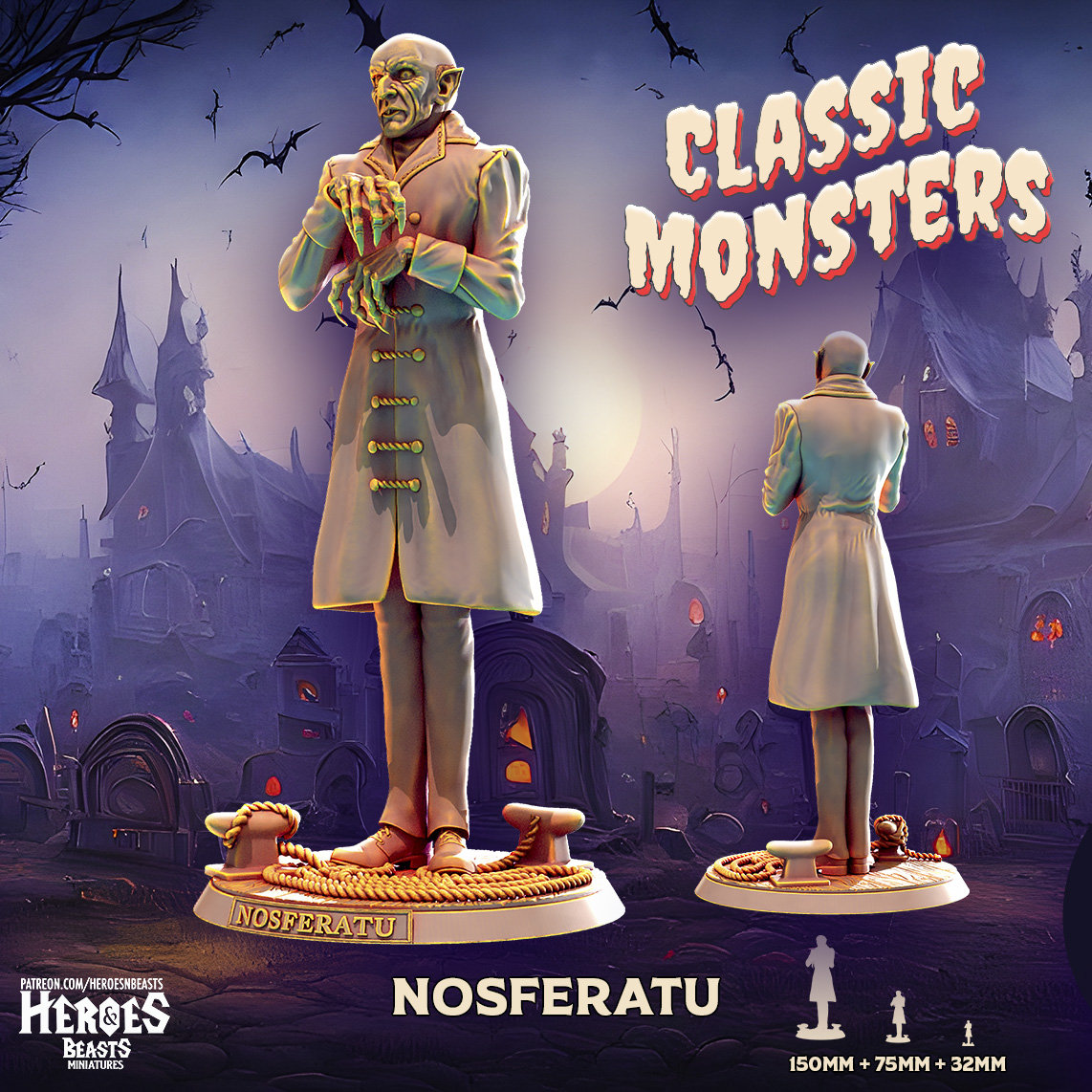 Nosferatu - Classic Monster Collection - Heroes and Beasts