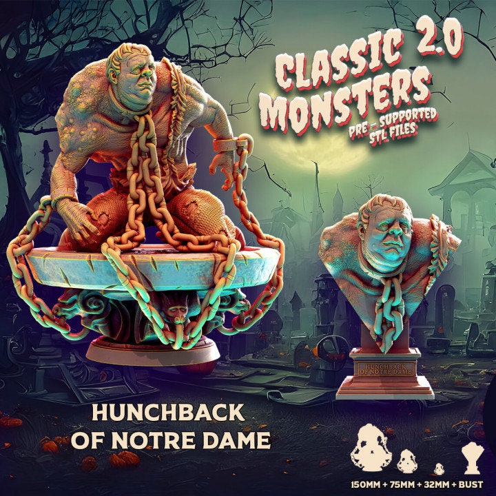 Hunchback - Classic Monster Collection - Heroes and Beasts