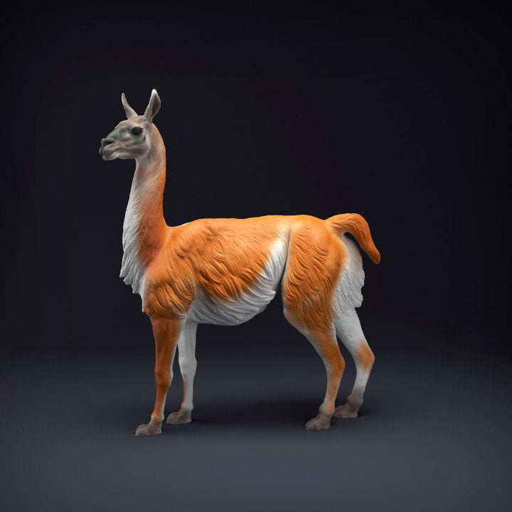 Guanaco- UNPAINTED - Animal Den Miniatures