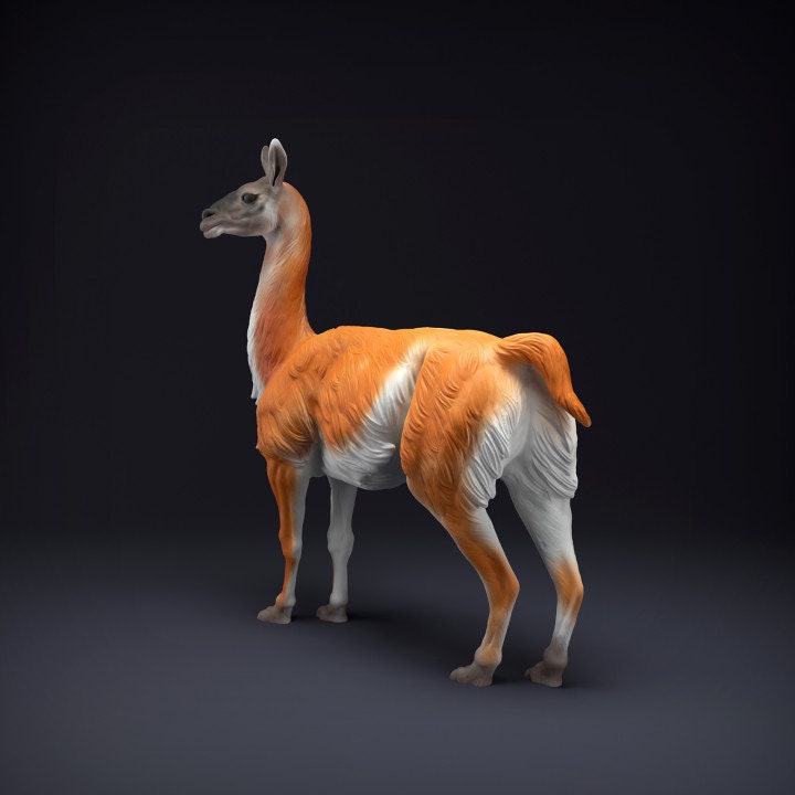 Guanaco- UNPAINTED - Animal Den Miniatures