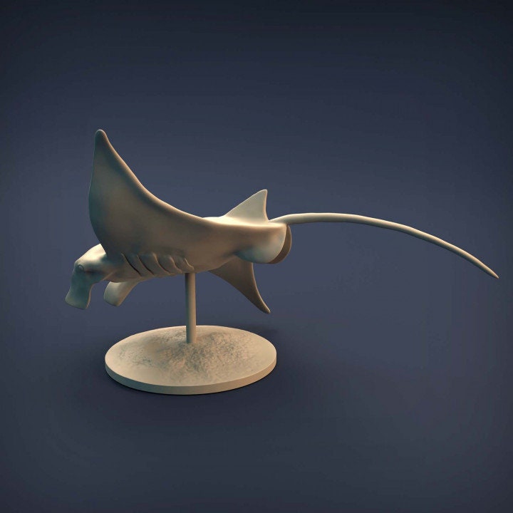 Manta Ray - UNPAINTED - Animal Den Miniatures