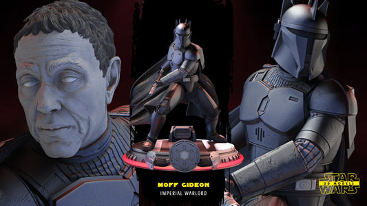 Moff Gideon - Star Wars 3D Models