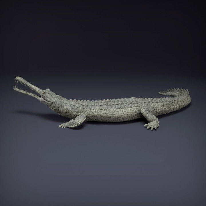 Gharial - UNPAINTED - Animal Den Miniatures