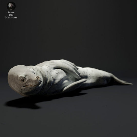Leopard Seal - UNPAINTED - Animal Den Miniatures
