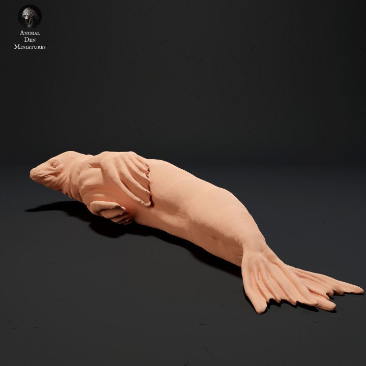 Leopard Seal - UNPAINTED - Animal Den Miniatures