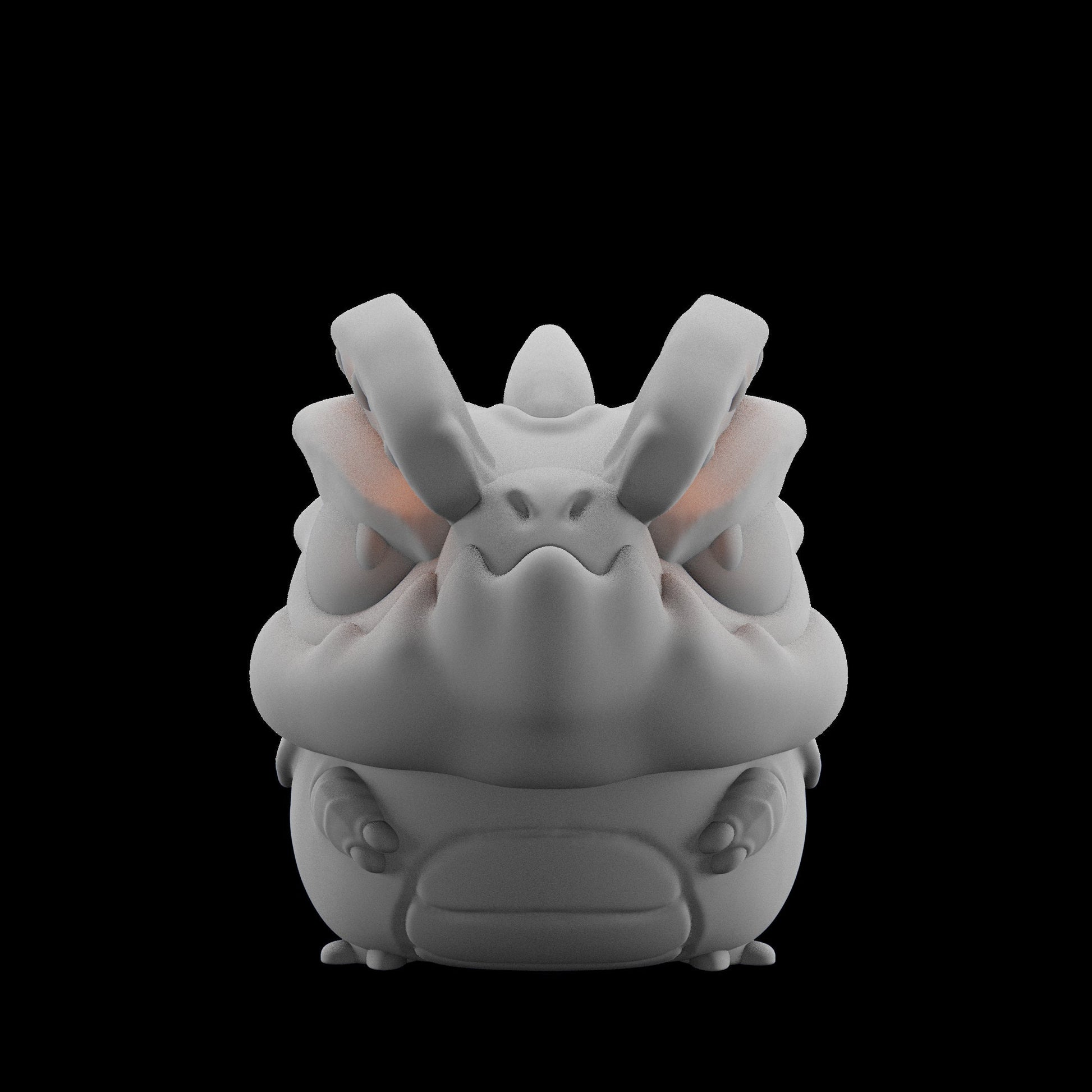 Drockii - Unpainted - Grumpii Art Toy