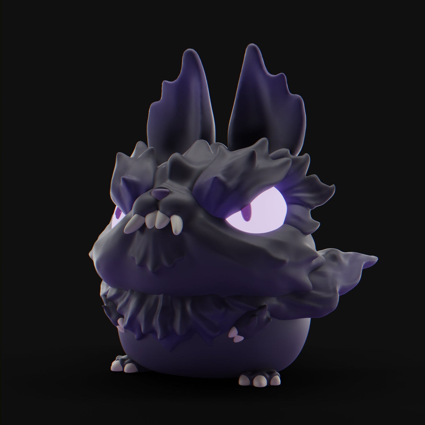 Jumpii - Unpainted - Grumpii Art Toy