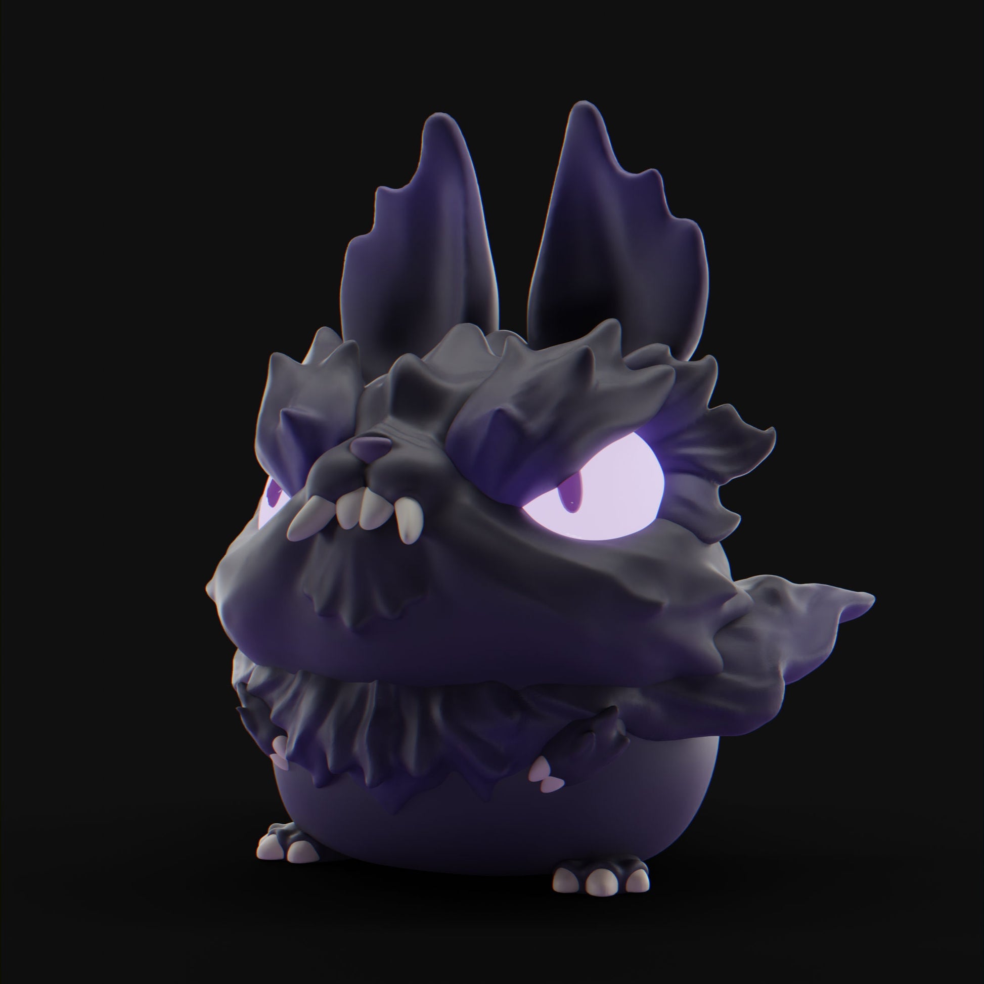 Jumpii - Unpainted - Grumpii Art Toy