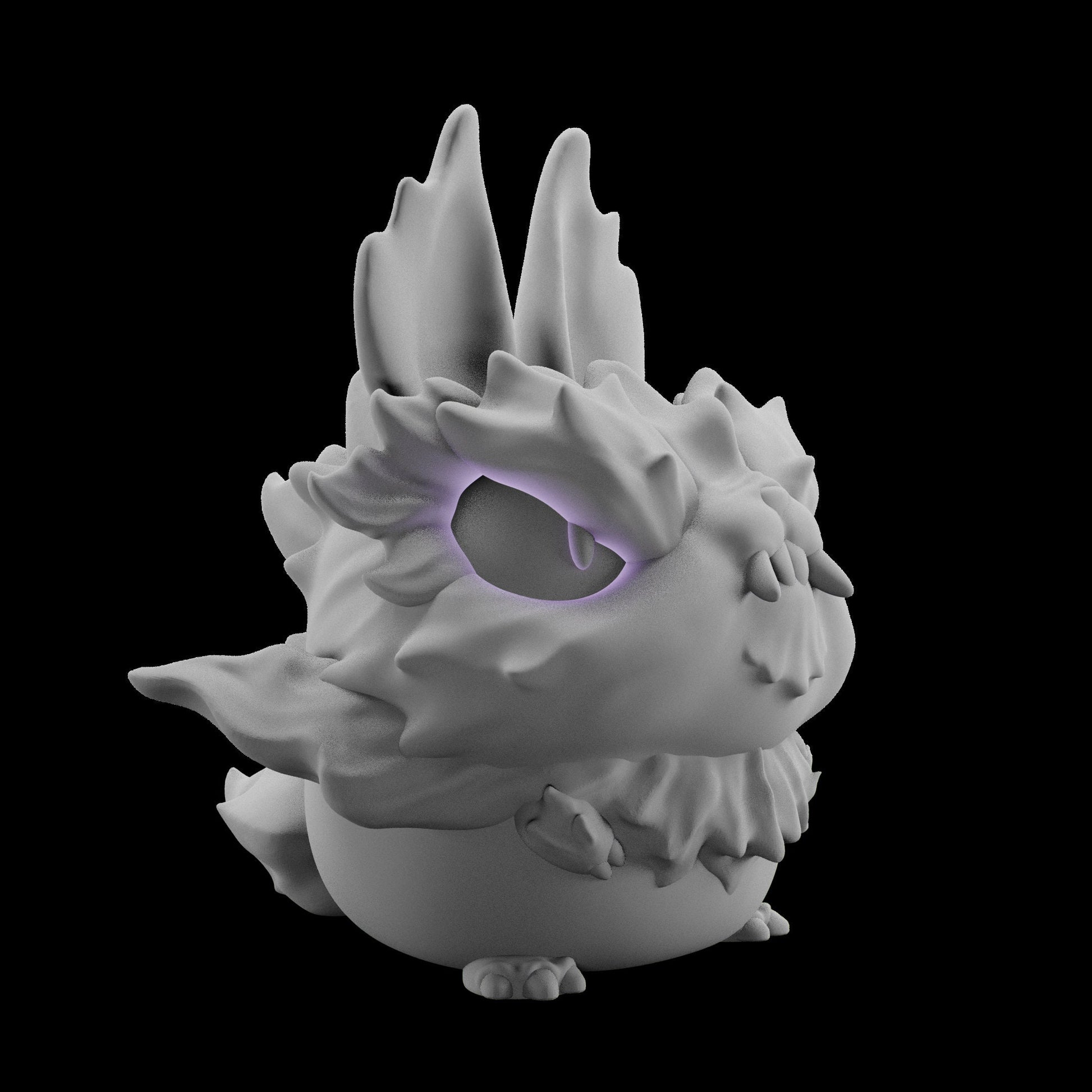 Jumpii - Unpainted - Grumpii Art Toy