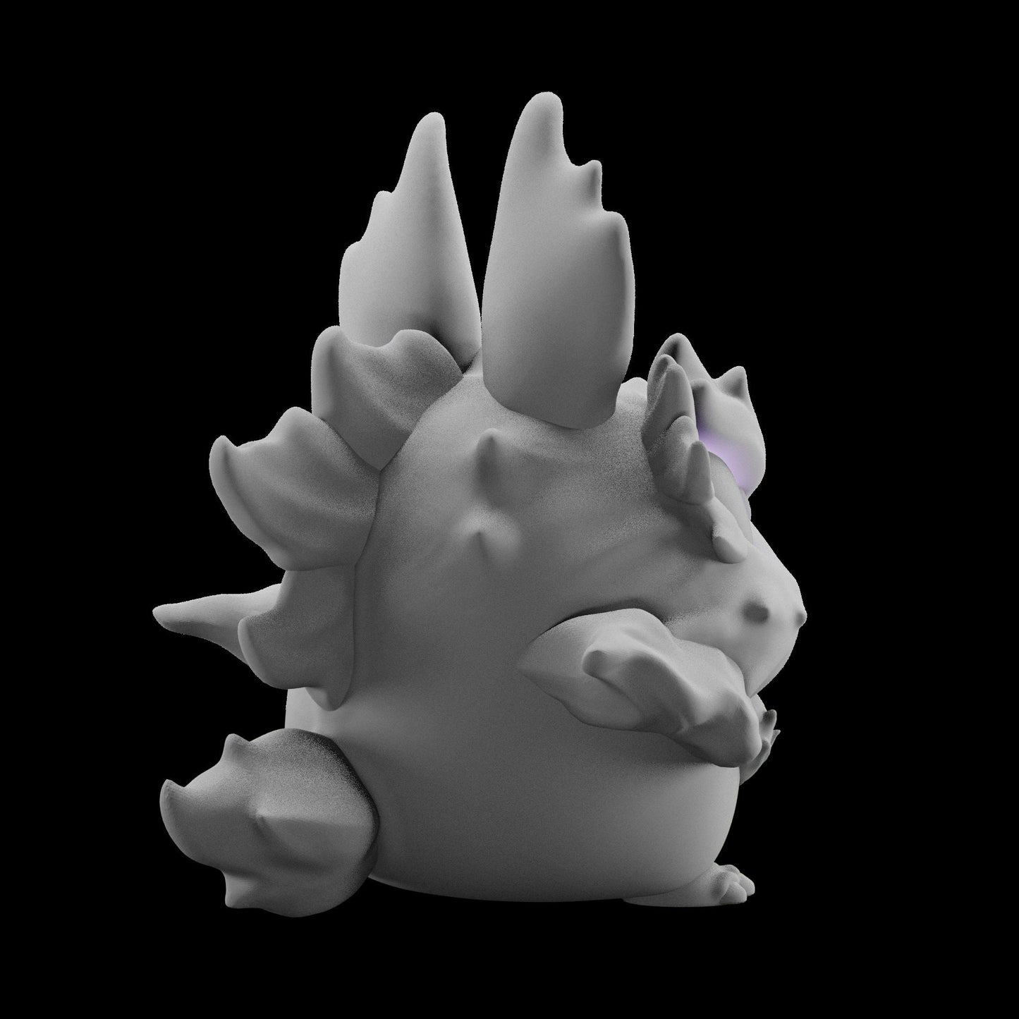 Jumpii - Unpainted - Grumpii Art Toy
