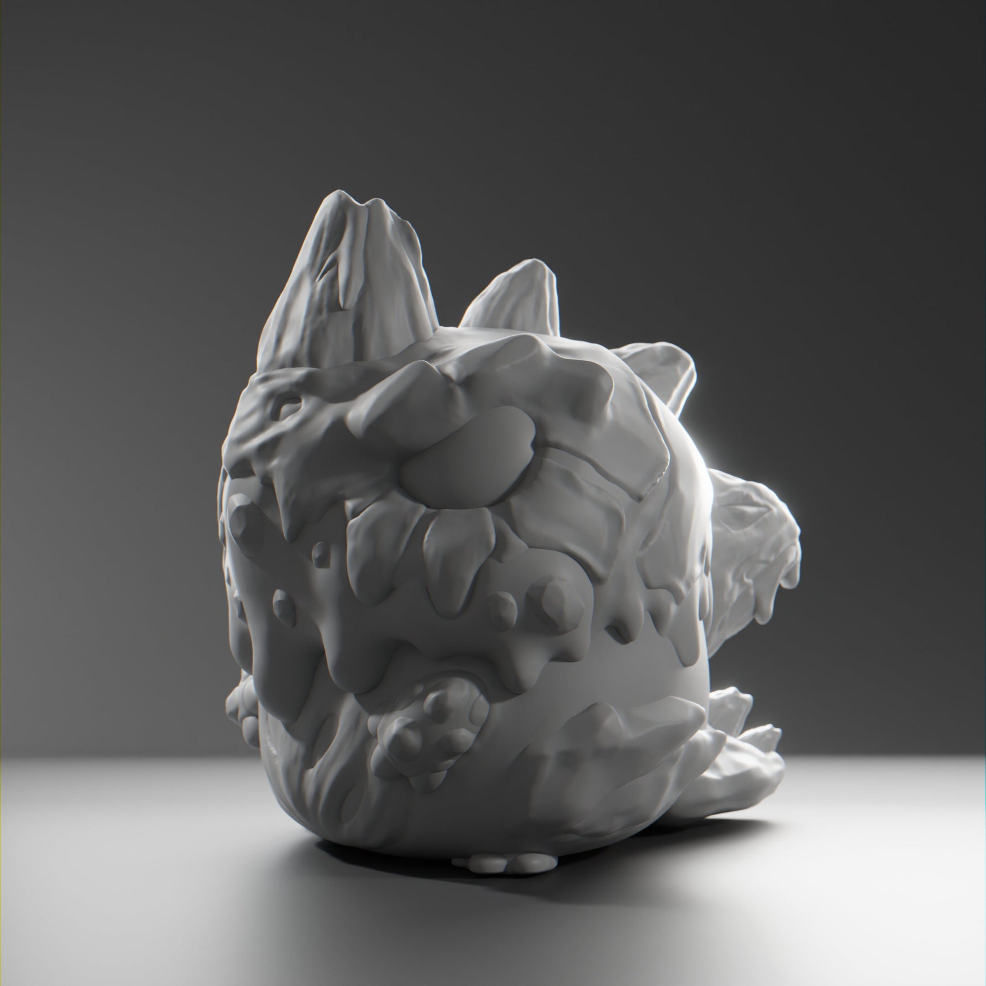 Magma - UNPAINTED - Grumpii Art Toy