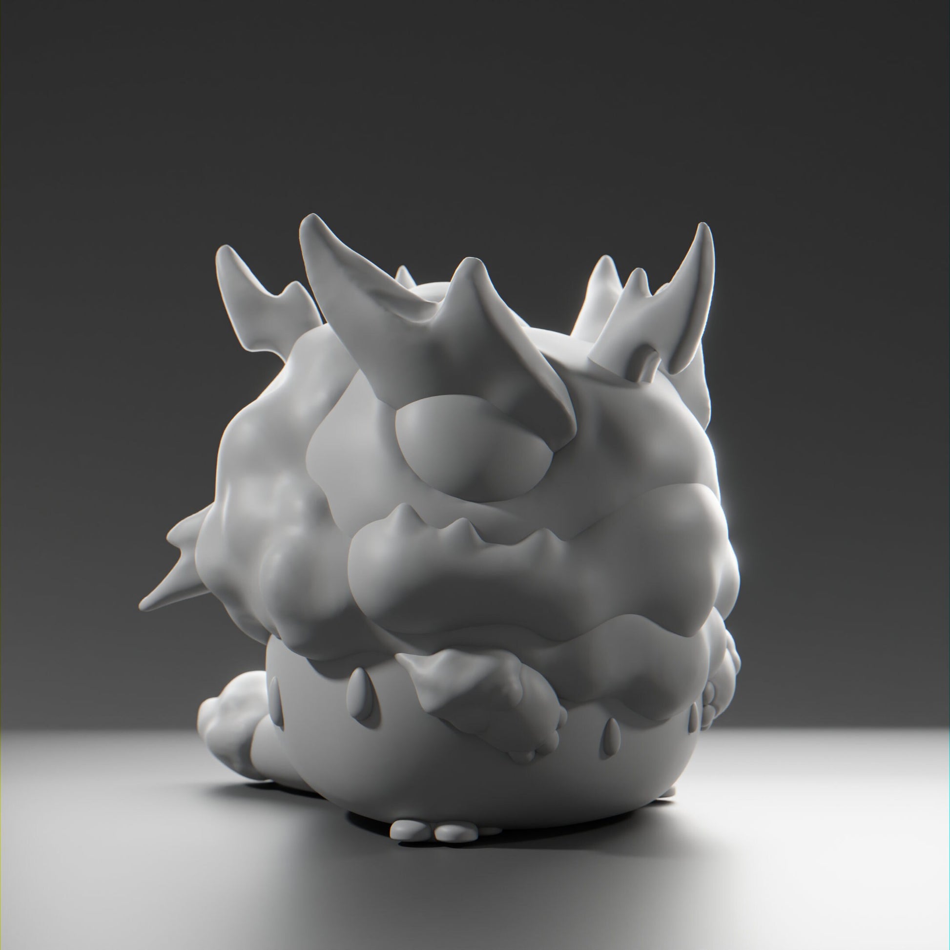 Stormii - UNPAINTED - Grumpii Art Toy