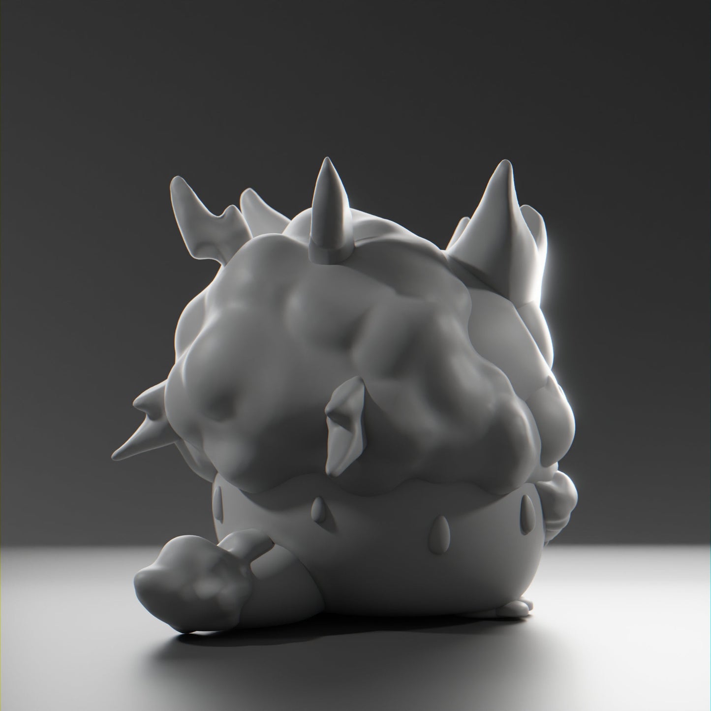 Stormii - UNPAINTED - Grumpii Art Toy