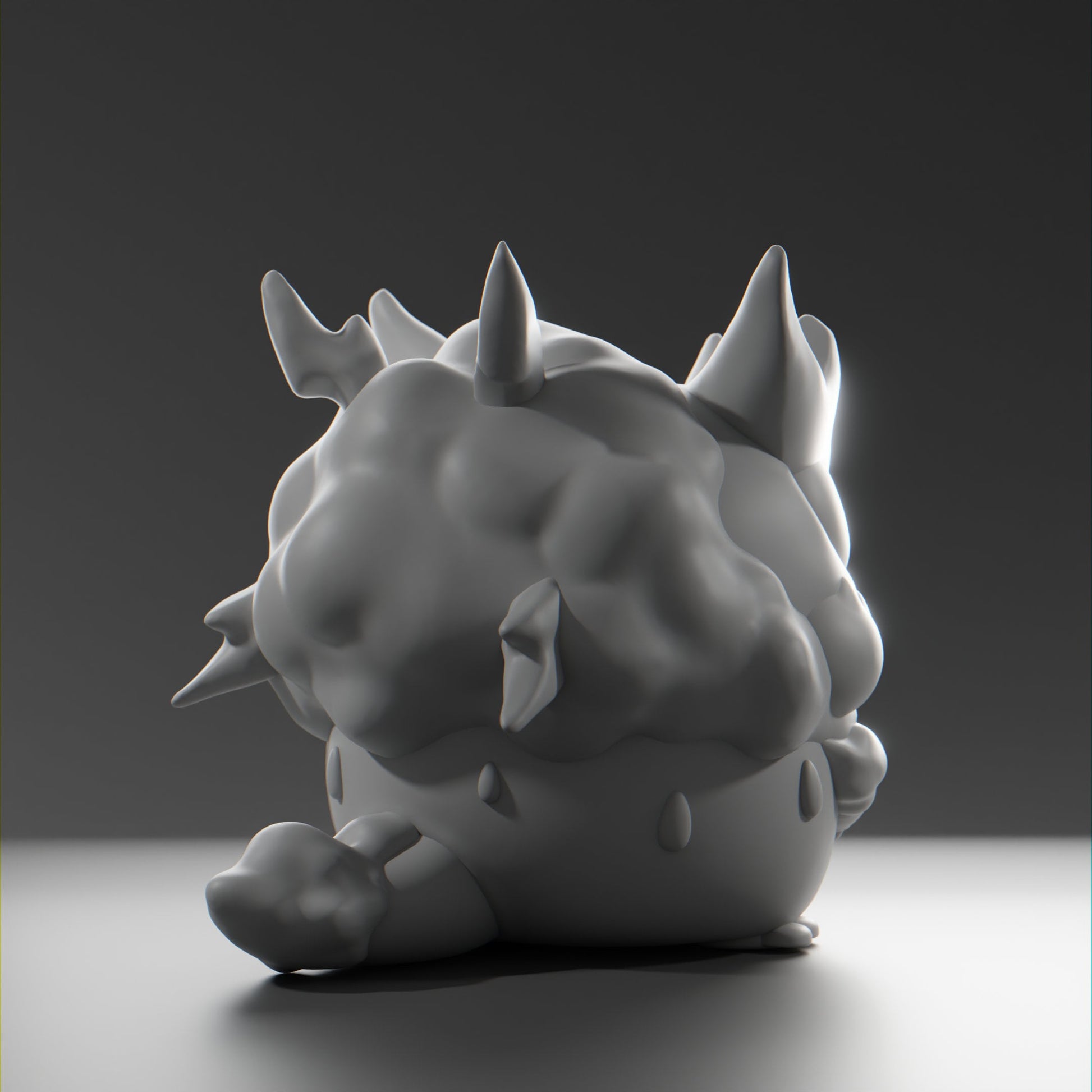 Stormii - UNPAINTED - Grumpii Art Toy