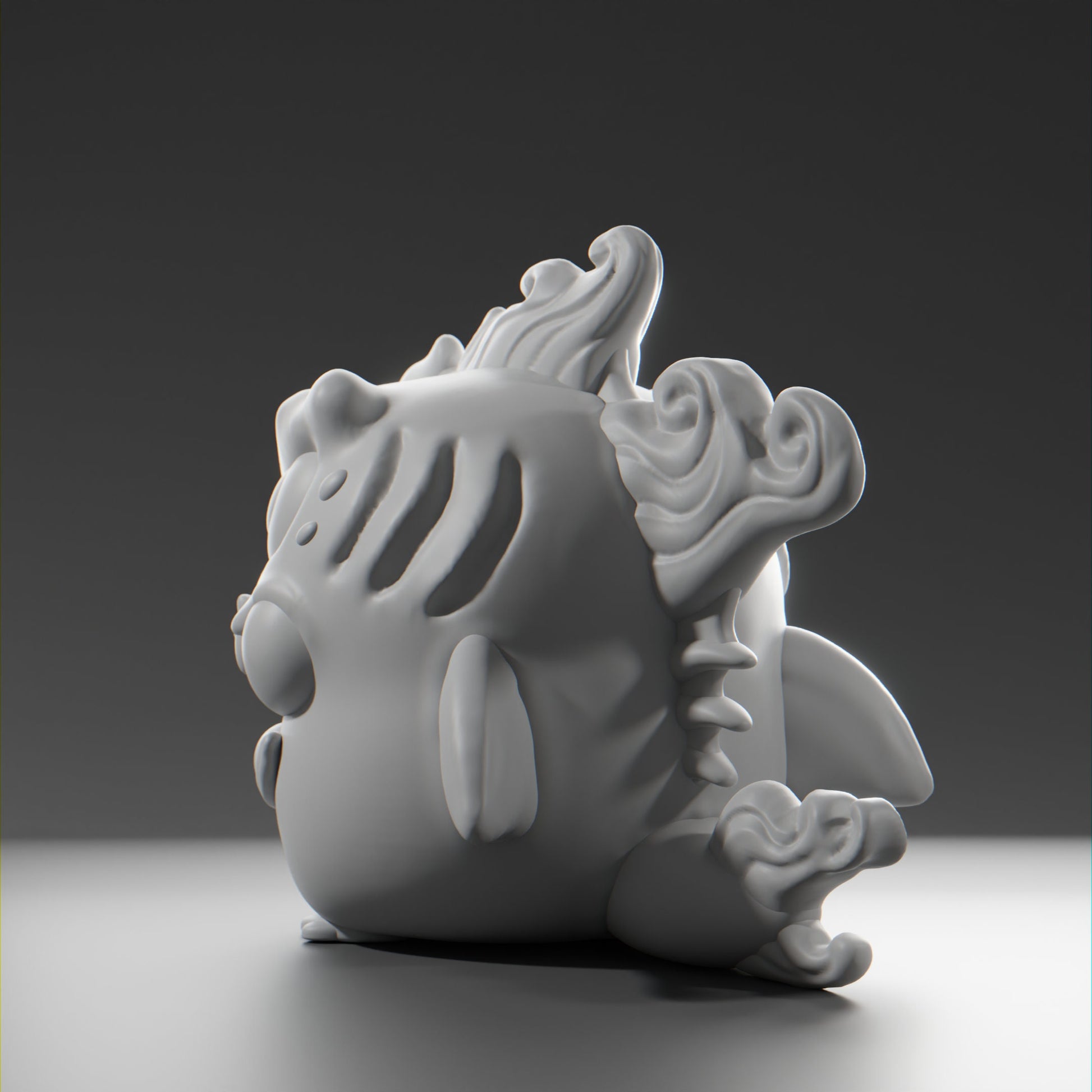 Tsunamii -UNPAINTED - Grumpii Art Toy