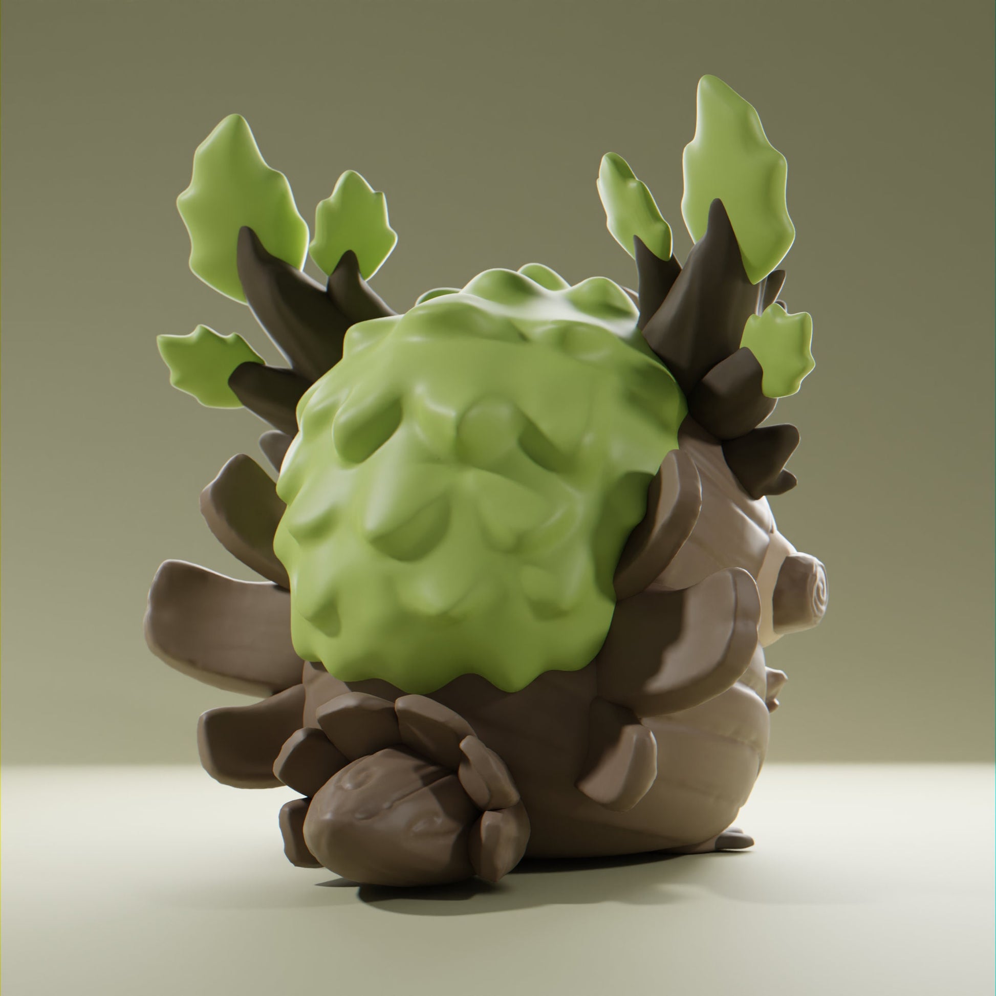 Woodii - UNPAINTED - Grumpii Art Toy