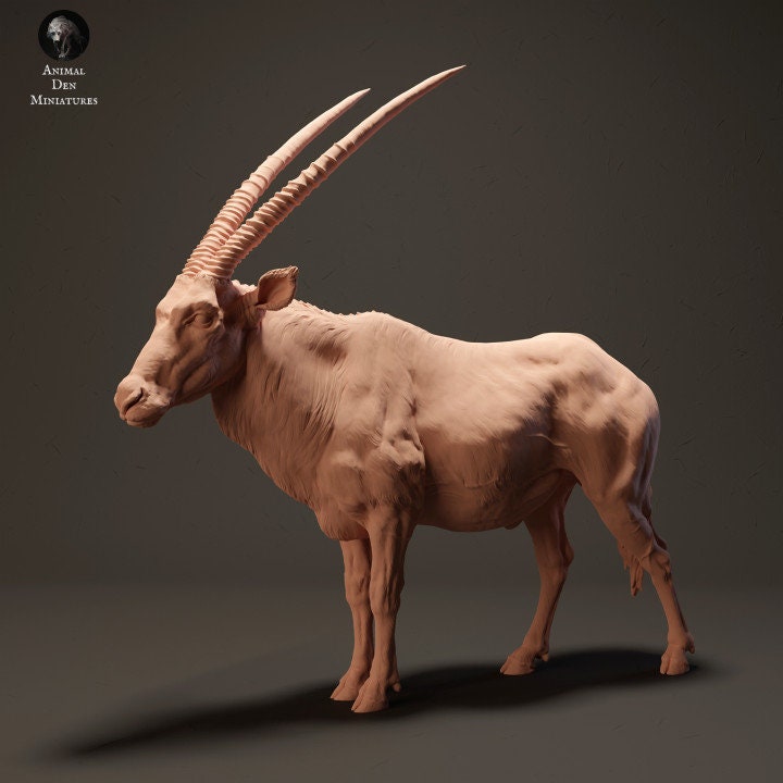 Gemsbok - UNPAINTED - Animal Den Miniatures