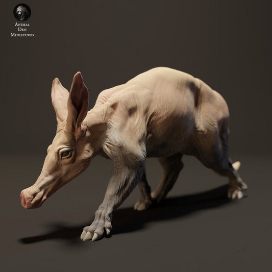 Aardvark - UNPAINTED - Animal Den Miniatures