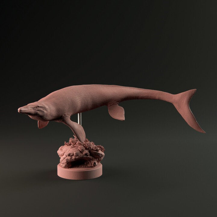 Tylosaurus swimming - Dino and Dog Miniatures