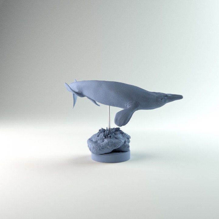 Tylosaurus swimming - Dino and Dog Miniatures