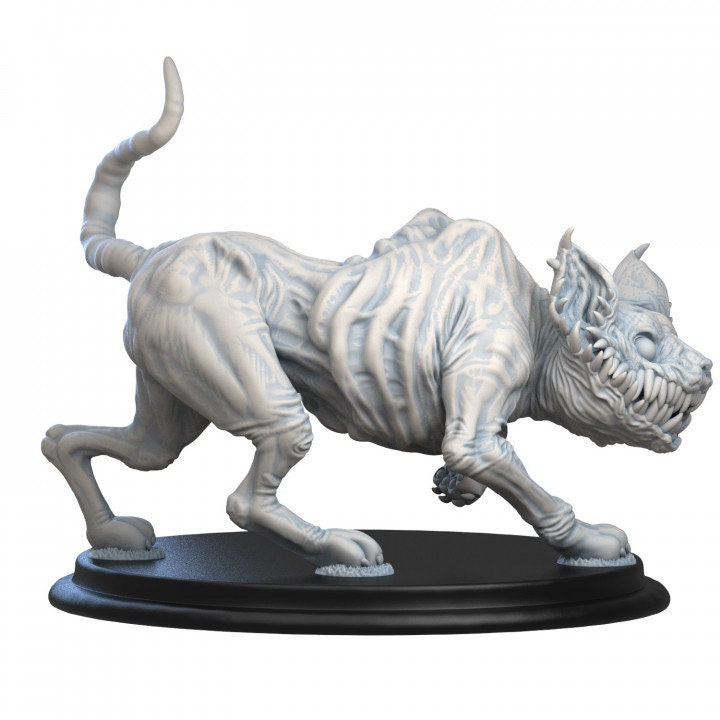 Evil Cat - UNPAINTED Fan Art - Siryll Art