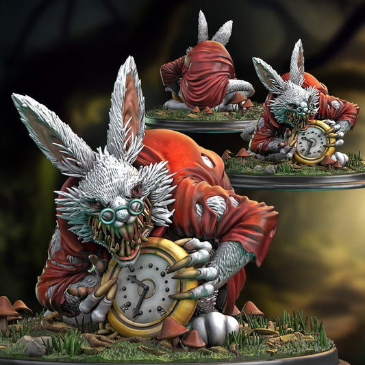 White Rabbit - UNPAINTED - Siryll Art