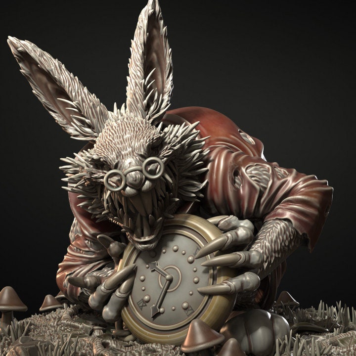 White Rabbit - UNPAINTED - Siryll Art