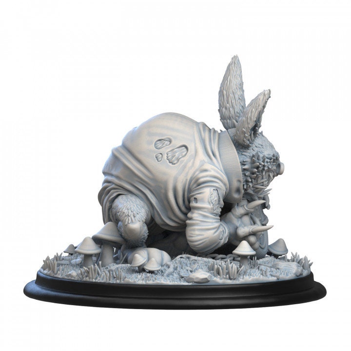 White Rabbit - UNPAINTED - Siryll Art