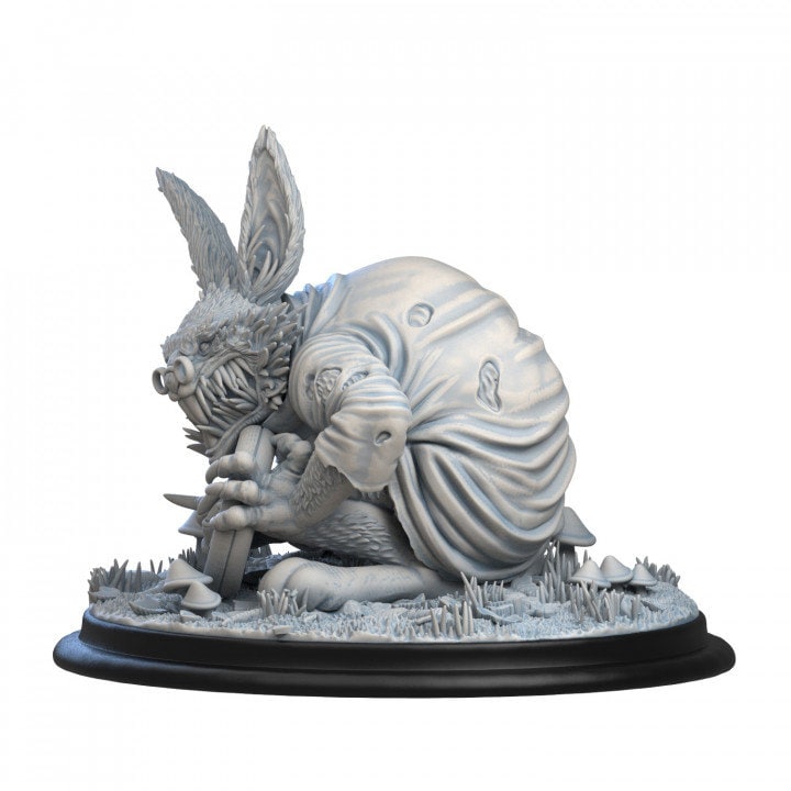 White Rabbit - UNPAINTED - Siryll Art