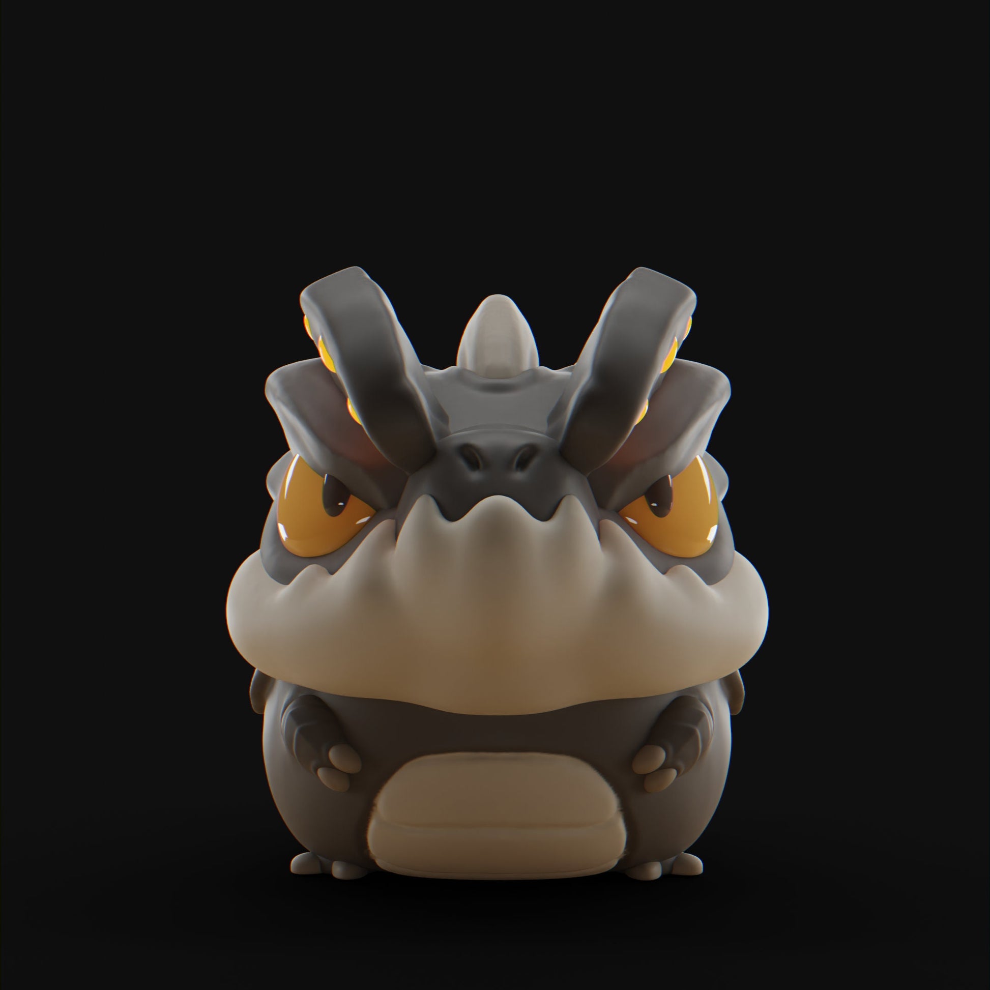 Drockii - Unpainted - Grumpii Art Toy
