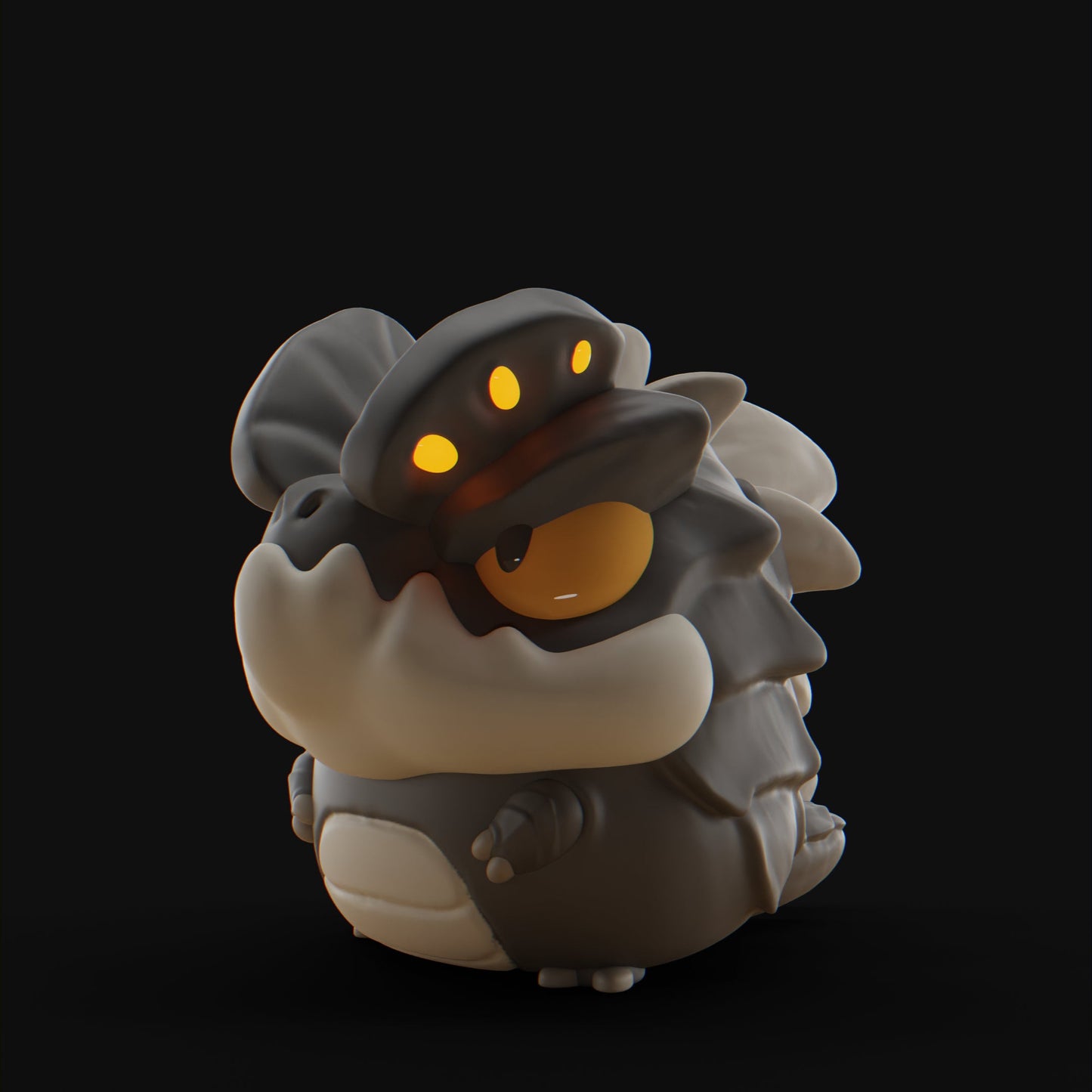Drockii - Unpainted - Grumpii Art Toy