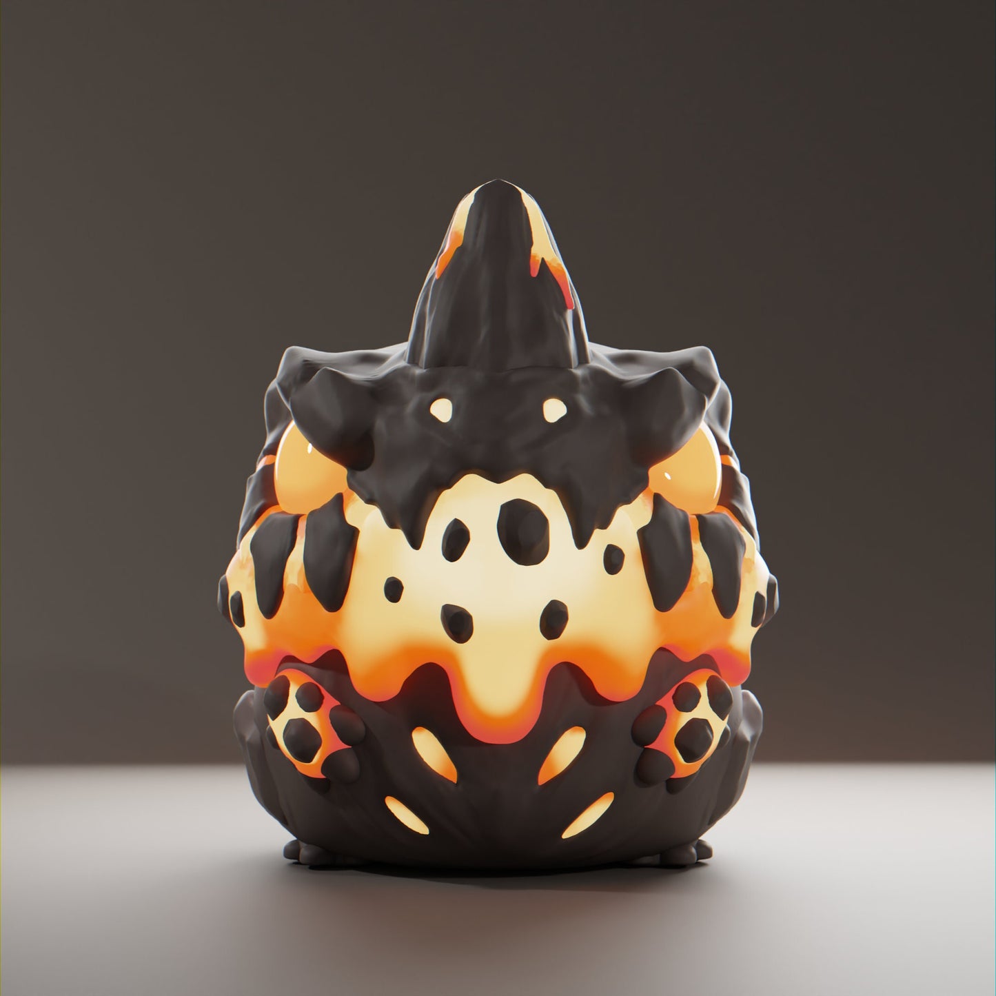 Magma - UNPAINTED - Grumpii Art Toy