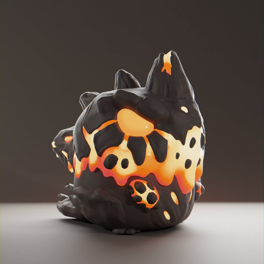 Magma - UNPAINTED - Grumpii Art Toy