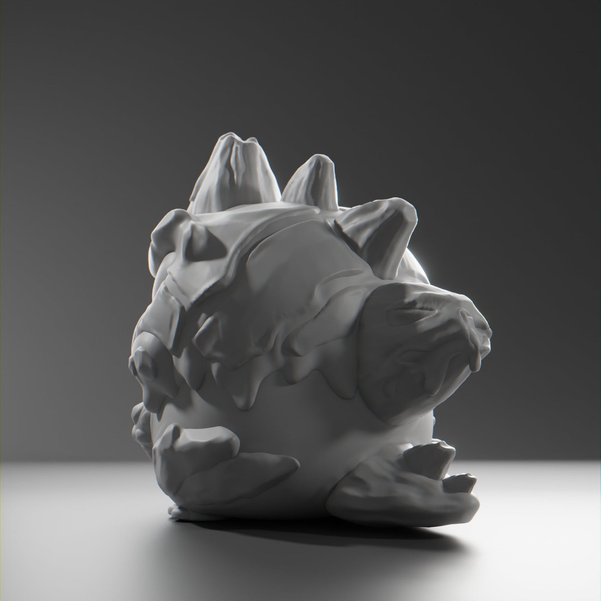 Magma - UNPAINTED - Grumpii Art Toy