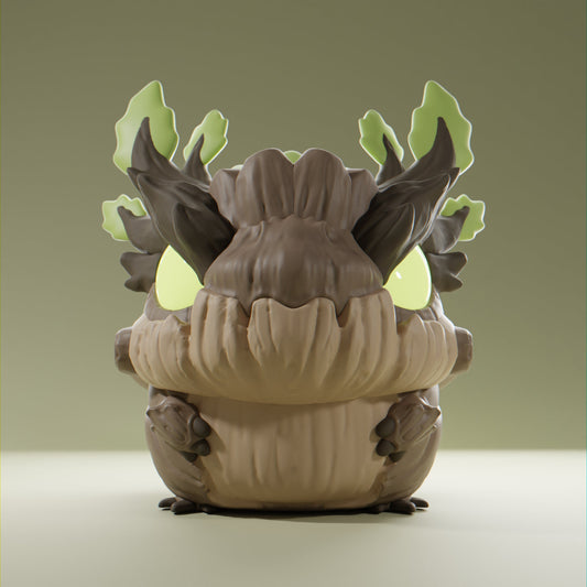 Woodii - UNPAINTED - Grumpii Art Toy
