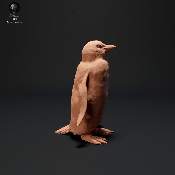 Gentoo Penguin - UNPAINTED - Animal Den Miniatures