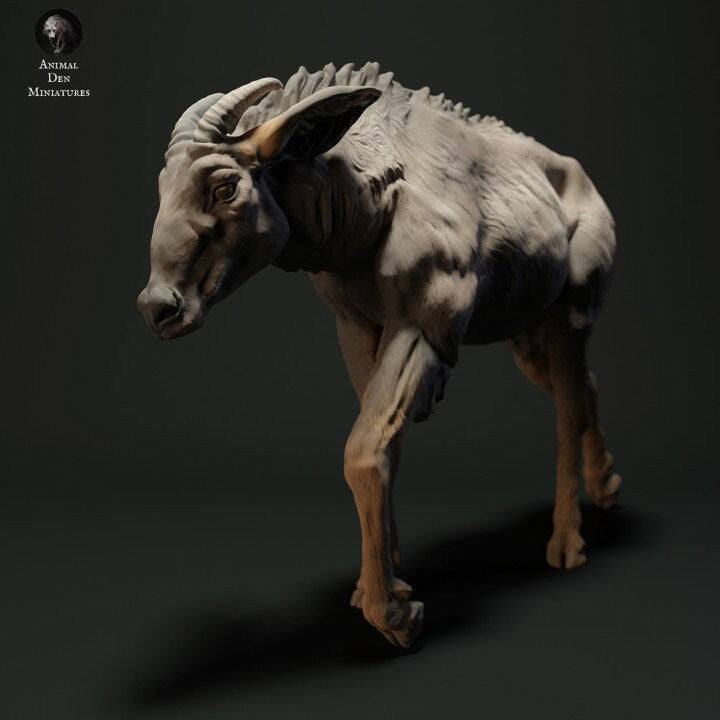 Sumatran Serow - UNPAINTED - Animal Den Miniatures