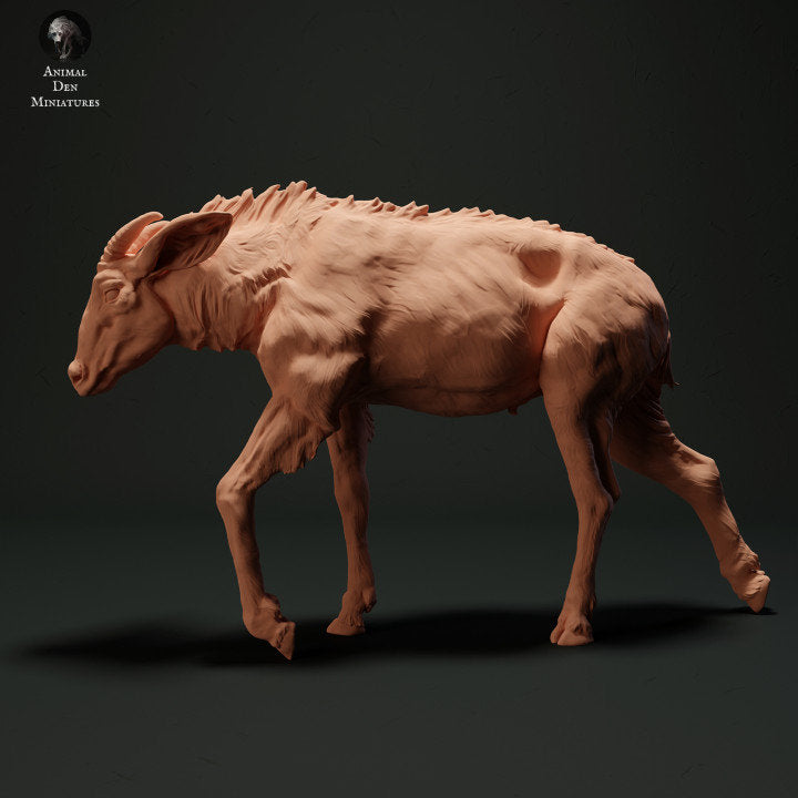 Sumatran Serow - UNPAINTED - Animal Den Miniatures