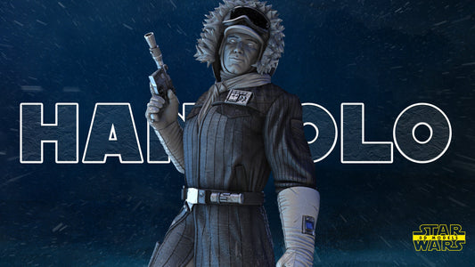 Han Solo Snow suit - UNPAINTED FAN ART - Star Wars 3D Models