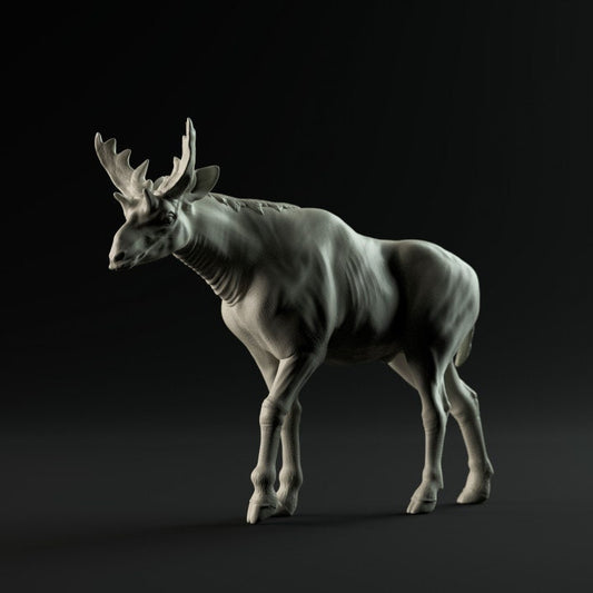 Sivatherium walking - Dino and Dog Miniatures