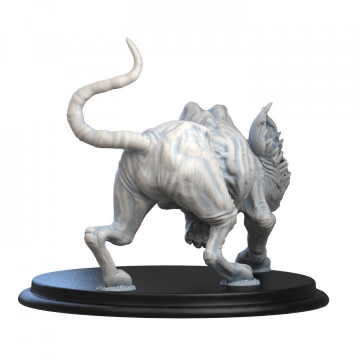 Evil Cat - UNPAINTED 3D Fan Art Figure -  Siryll Art