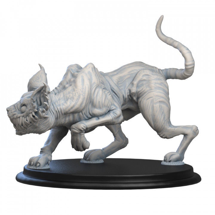 Evil Cat - UNPAINTED 3D Fan Art Figure -  Siryll Art