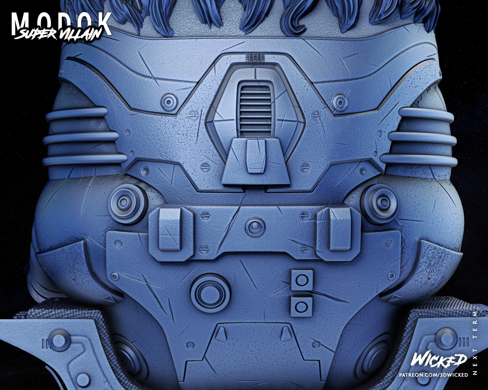 M.O.D.O.K. - Wicked 3D Models