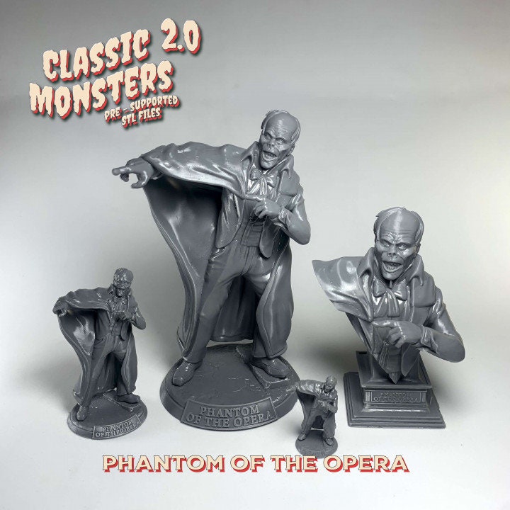 Phantom of the Opera - Classic Monster Collection - Heroes and Beasts