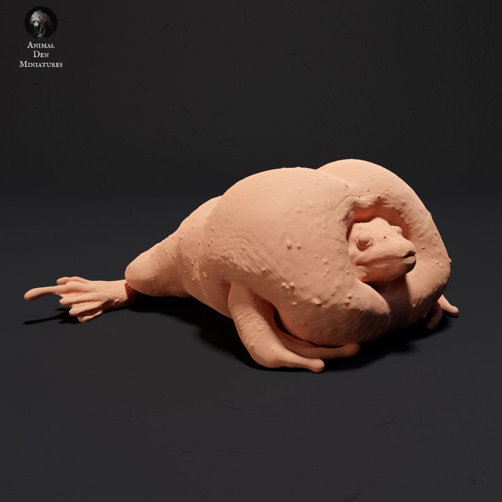 Mexican Burrowing Toad Croak - UNPAINTED - Animal Den Miniatures