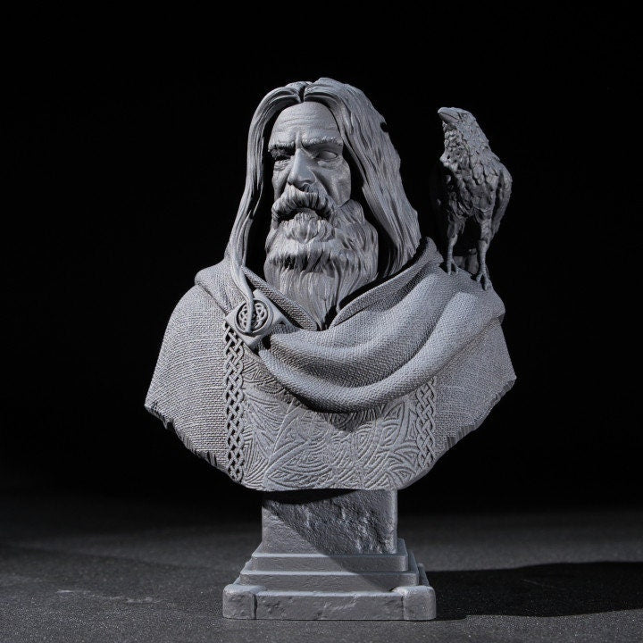 Odin the Wanderer Bust - UNPAINTED