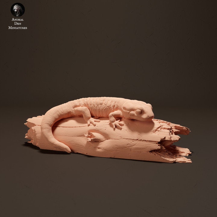 Fire Salamander - UNPAINTED - Animal Den Miniatures