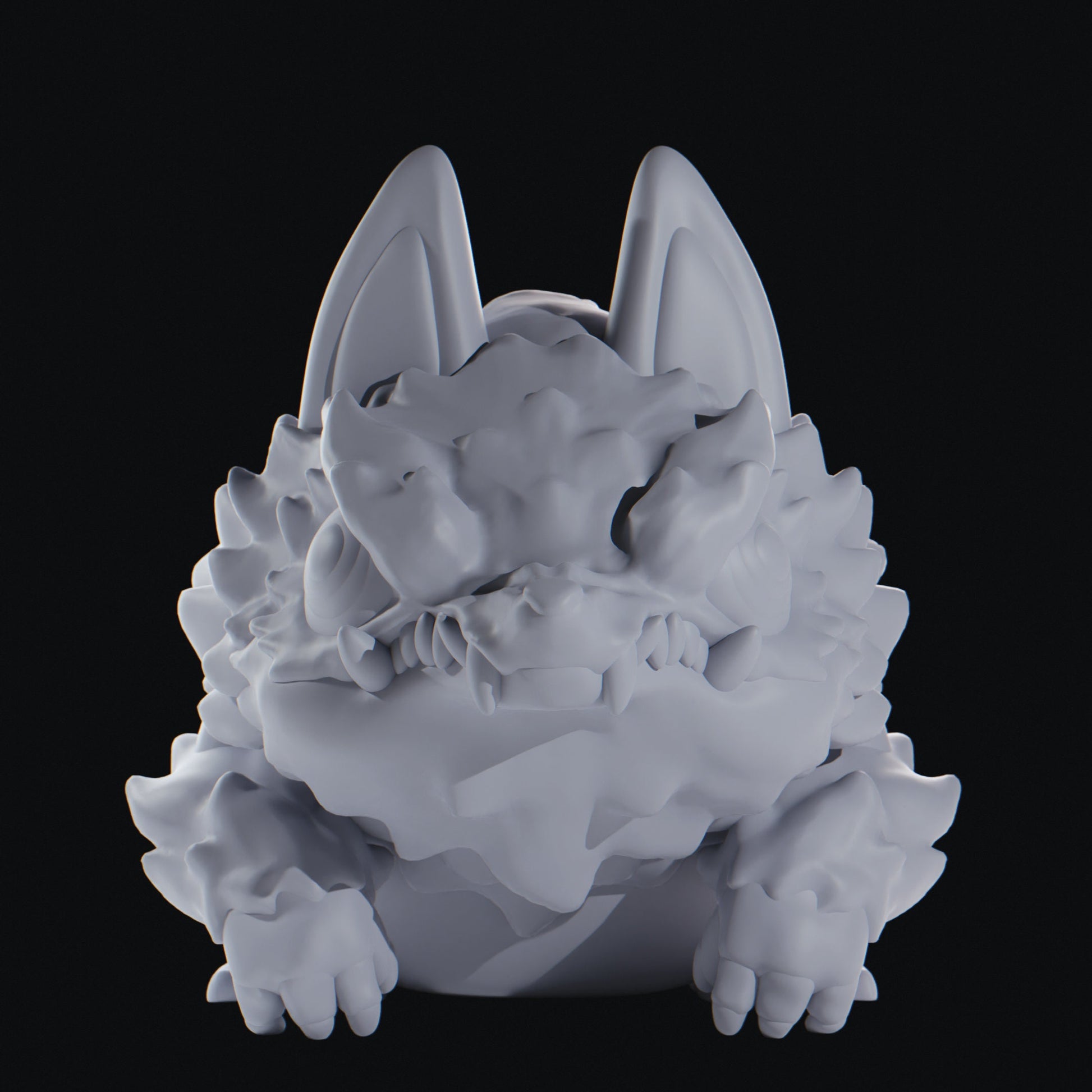 Werewolf - UNPAINTED - Grumpii Art Toy