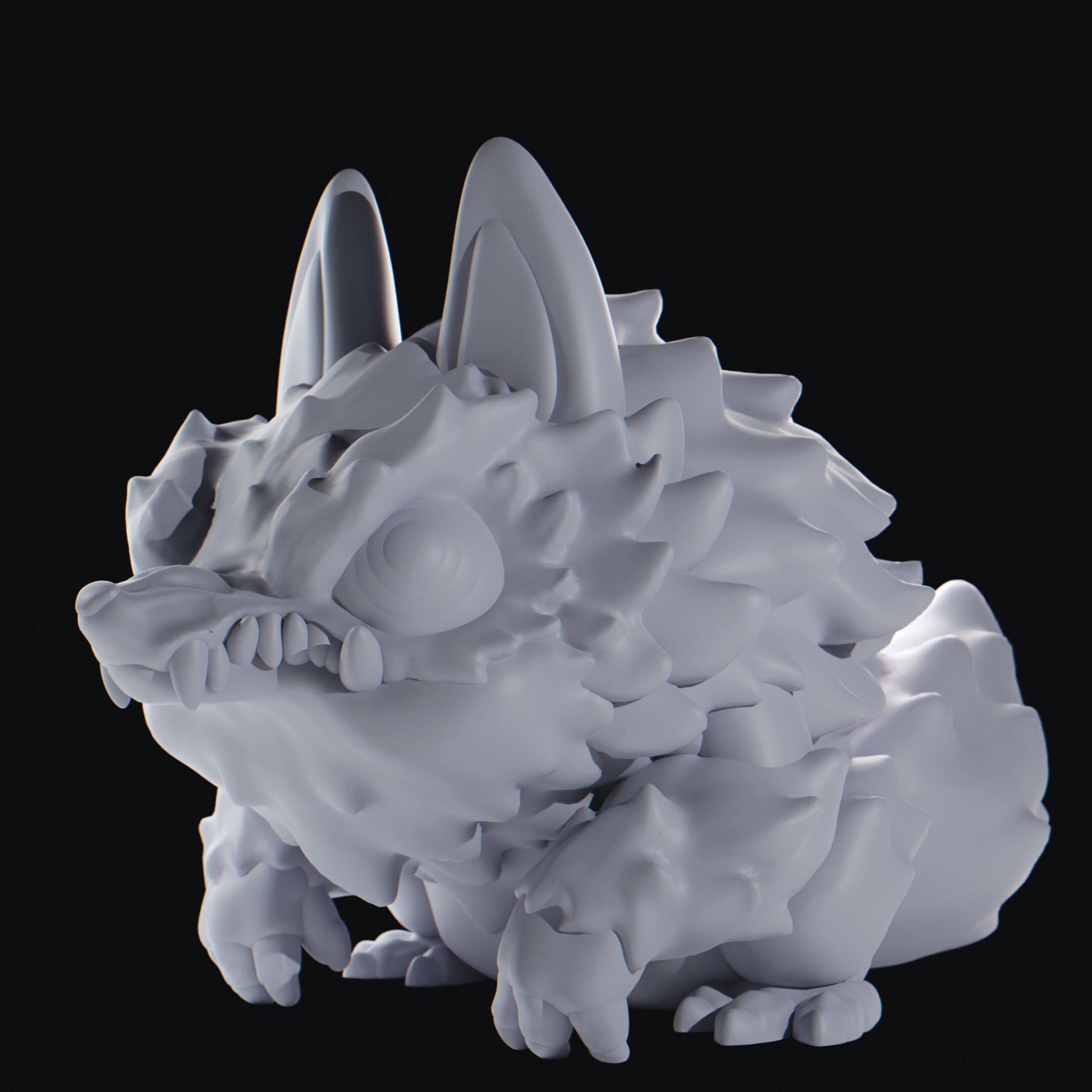 Werewolf - UNPAINTED - Grumpii Art Toy